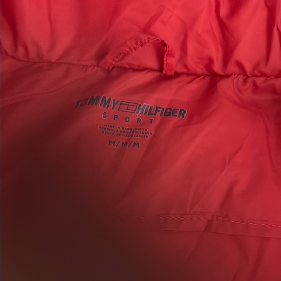 Tommy Hilfiger Vibrant Red Quilted Jacket - Medium NWT - Picture 5 of 10